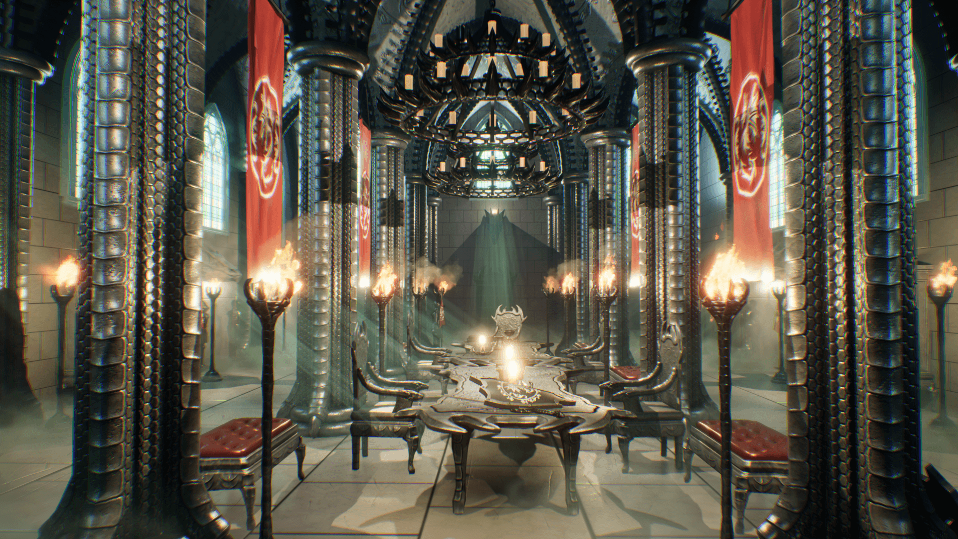 Dexsoft Games - High Quality 3D Models and Game Assets An image showing the updated asset packs Dragon Hall and Dragon Hall 2.