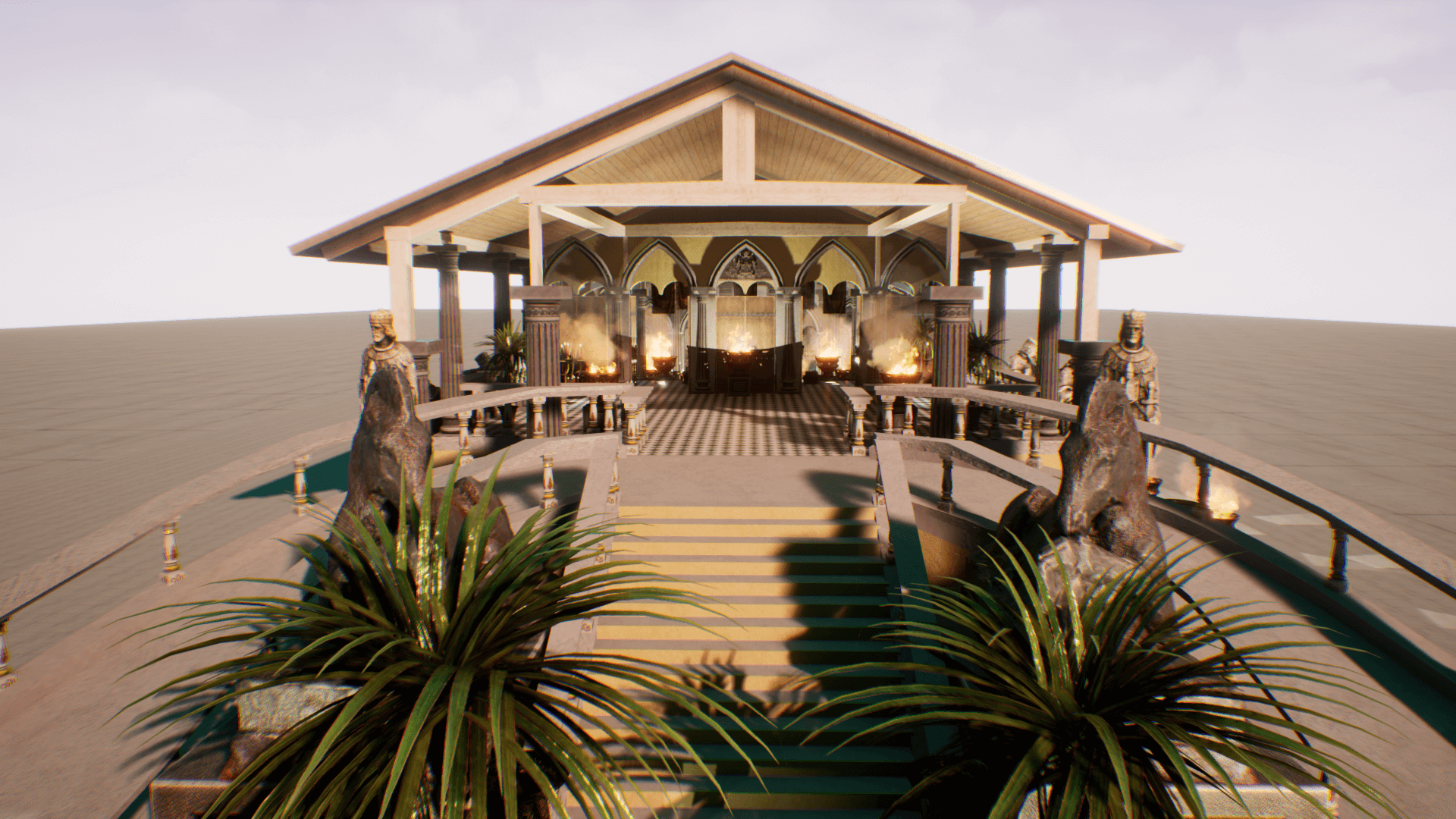 Dexsoft Games - High Quality 3D Models and Game Assets An image showing the updated asset packs Royal Palace