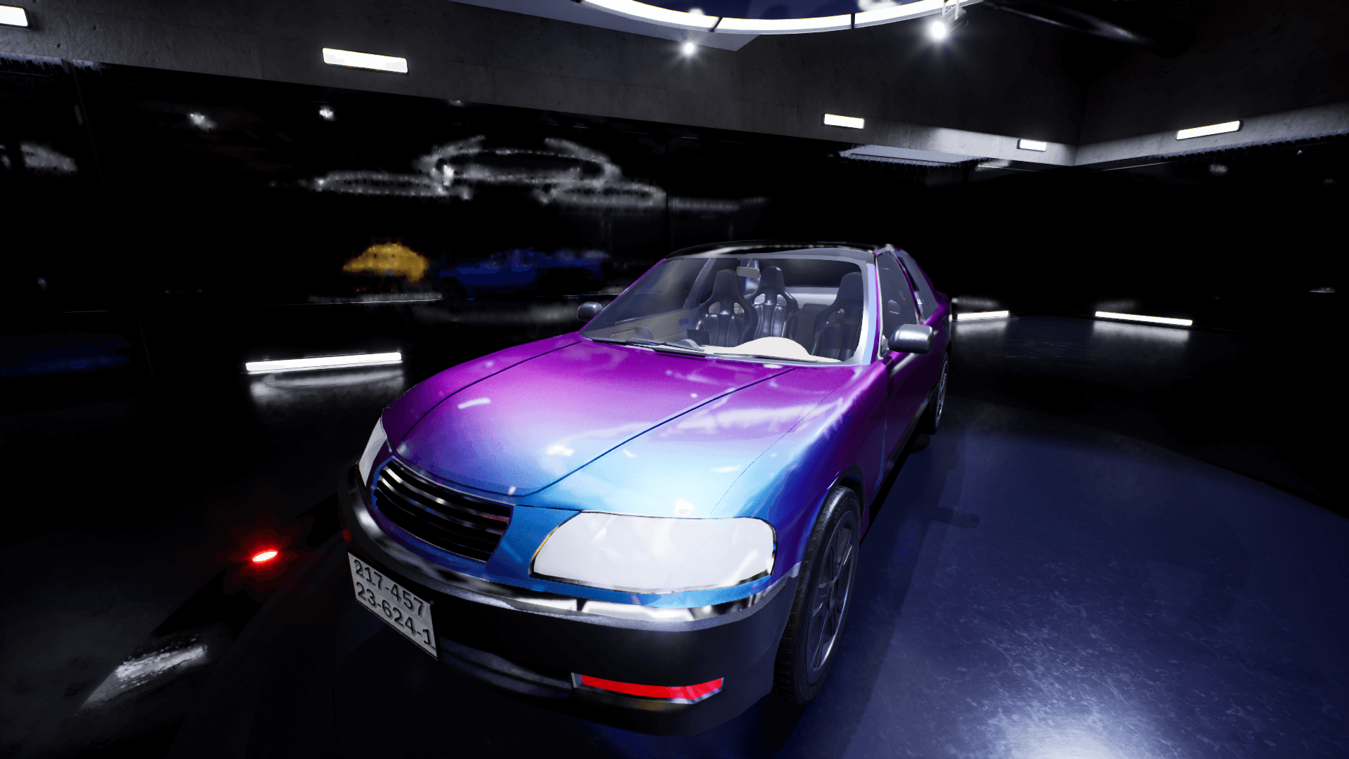 An image showing the Sedan Bundle 2. asset pack, created with Unreal Engine